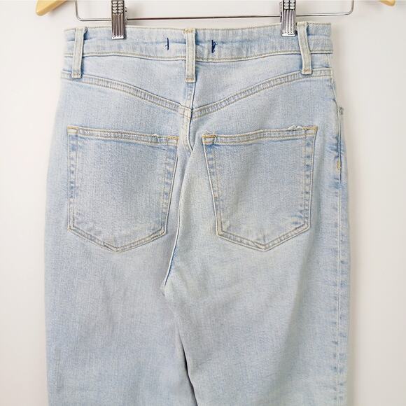 We The Free SZ 28 Hi Slim Straight Jean Light Wash OB893091 - Picture 5 of 6